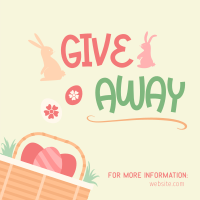 Easter Basket Giveaway Instagram Post