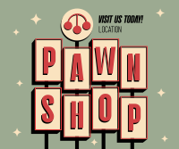 Pawn Shop Retro Facebook Post