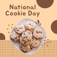 Cute Cookie Day Instagram Post