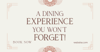 Generic Deco Restaurant Facebook Ad