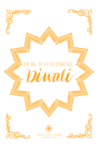 Ornamental Diwali Celebration Pinterest Pin