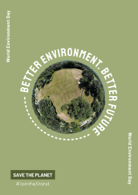 Better Environment. Better Future Poster