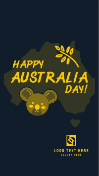 Koala Australia Day Instagram Story