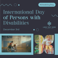 International Day of Persons with Disabilities Instagram Post