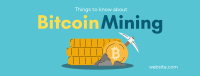 Bitcoin Mining Facebook Cover Image Preview