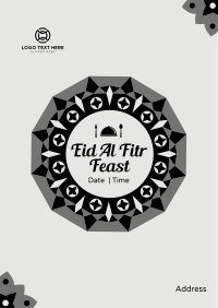 Eid Feast Celebration Poster Design