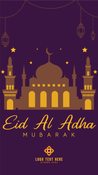 Eid Mubarak Festival Instagram Story