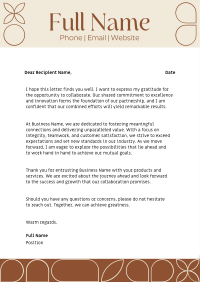 Elegant Minimalist Business Letterhead