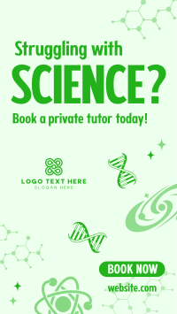 Science Private Tutorial Facebook Story Design