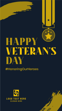 Honoring Heroes Instagram Story