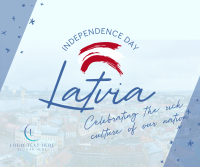 Latvia Independence Day Facebook Post