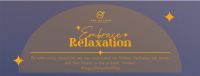 Embrace Relaxation Facebook Cover