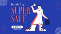 Super Bastille Day Sale Animation