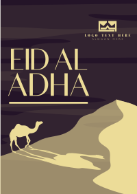 Eid Adha Camel Flyer