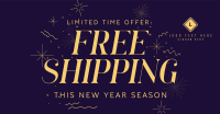 Year End Shipping Facebook Ad