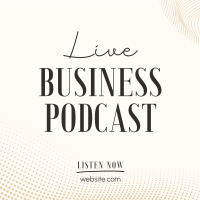 Corporate Business Podcast Instagram Post