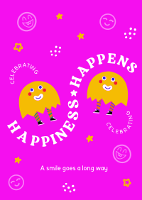 Happiness Is Contagious Poster