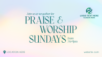 Sunday Worship Facebook Event Cover