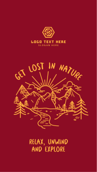 Lost In Nature Instagram Story