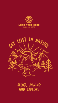 Lost In Nature Instagram Story Image Preview