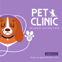 Pet Clinic Instagram Post Image Preview