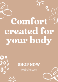 Comfort Fits for you Poster