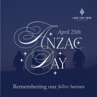 Anzac Day Remembrance Linkedin Post