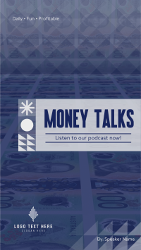 Money Talks Podcast TikTok Video