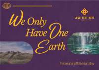 International Mother Earth Day Postcard example 3