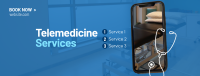 Telemedicine Services Facebook Cover Design