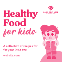 Healthy Recipes for Kids Instagram Post