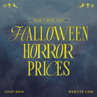 Vintage Halloween Sale Instagram Post