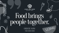 Food Quote Illustration Animation
