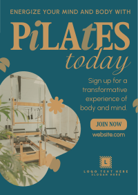 Relaxing Pilates Flyer