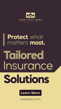 Corporate Insurance Solutions Facebook Story Design