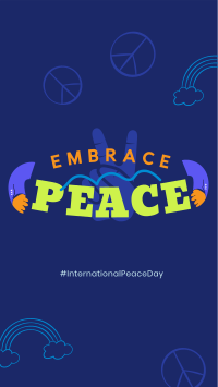 Embrace Peace Day Instagram Reel Image Preview