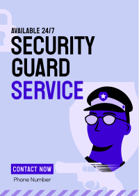 Security Guard Job Flyer