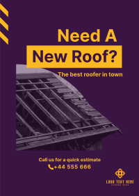 New Roof Poster