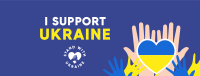 I Support Ukraine Facebook Cover