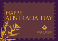 National Day Of Australia Postcard example 4