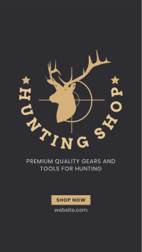 Hunting Gears Instagram Story