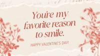 Valentines Romantic Quote Animation