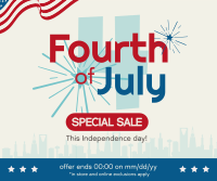 Fourth of July Promo Facebook Post