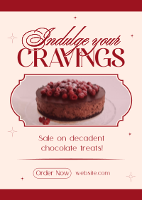 Chocolate Craving Sale Poster