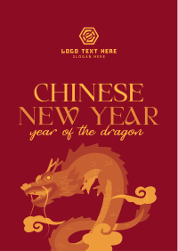 New Year Dragon Flyer