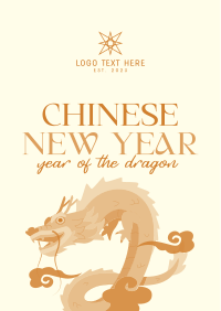 New Year Dragon Flyer