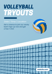 Volleyball Flyer example 4