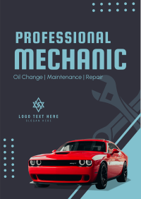 Professional Mechanic Flyer