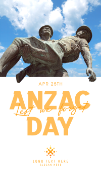 Anzac Day Soldiers Facebook Story