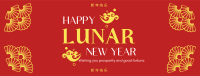 Good Fortune Lunar Year Facebook Cover